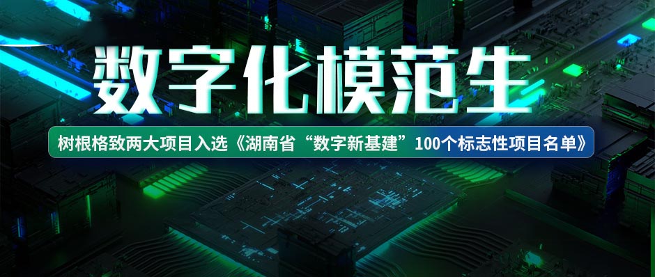 數(shù)字化模范生！樹根格致兩大項目獲評省級標志性項目